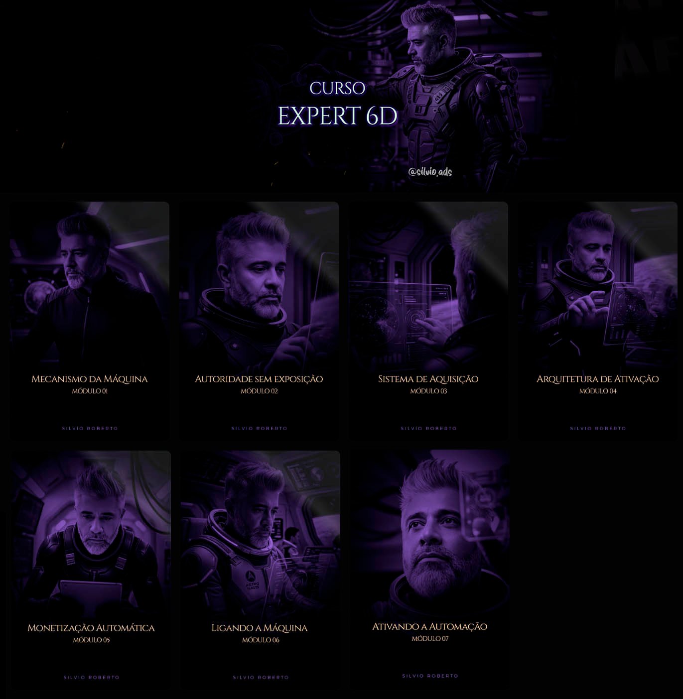 Expert 6D — Capa do Curso